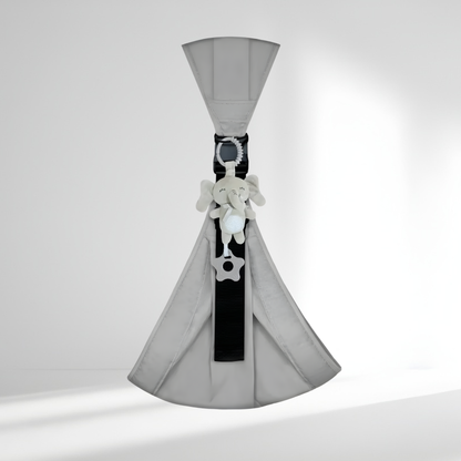 Doudou de dentition à accrocher – Jouet d’éveil bébé