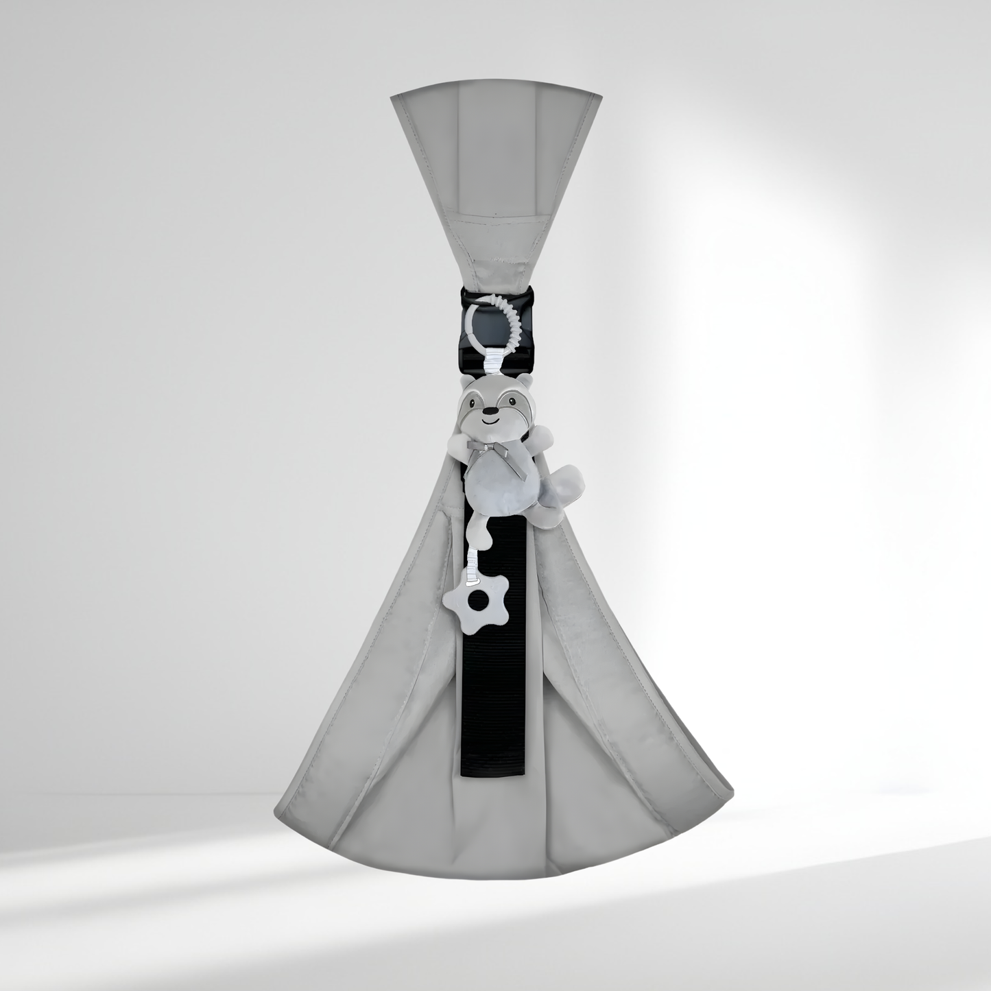 Doudou de dentition à accrocher – Jouet d’éveil bébé