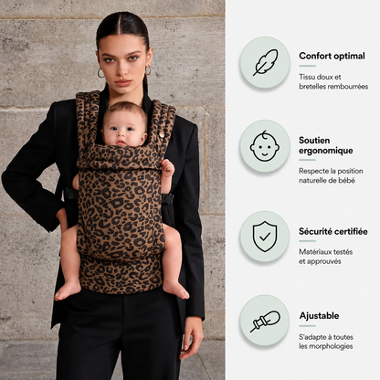 Porte-bébé HelloBiboo Koala — Léopard