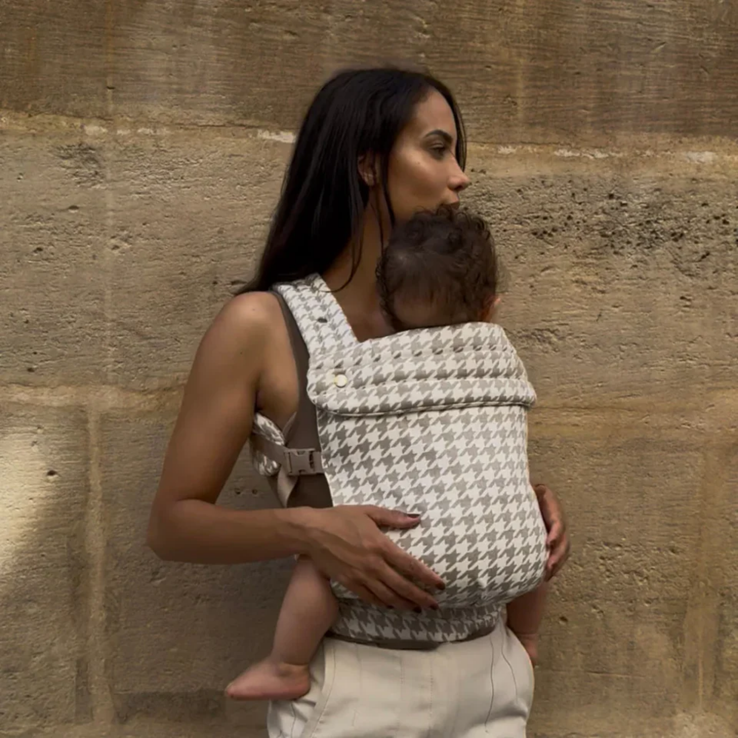 Porte-bébé HelloBiboo Koala — Pied-de-poule
