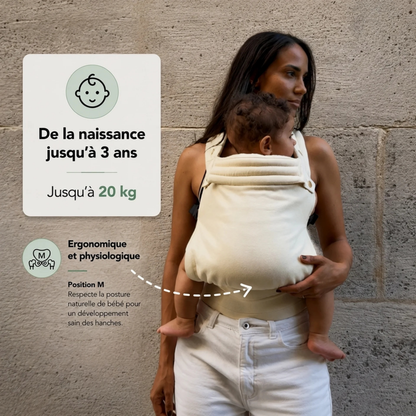 Porte-bébé HelloBiboo Koala — Ivoire