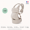 Pied-de-poule beige