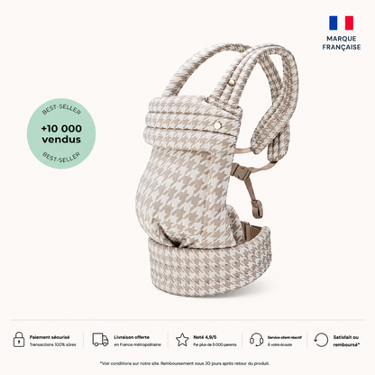 Porte-bébé HelloBiboo Koala — Pied-de-poule