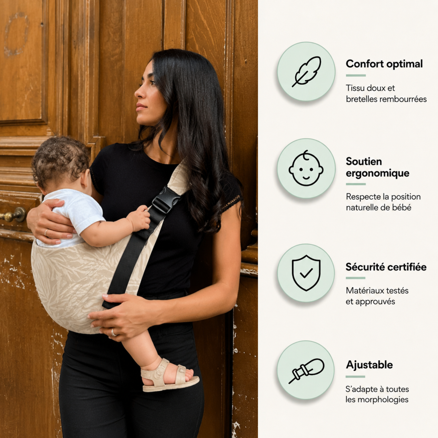 Porte-bébé sling — HelloBiboo