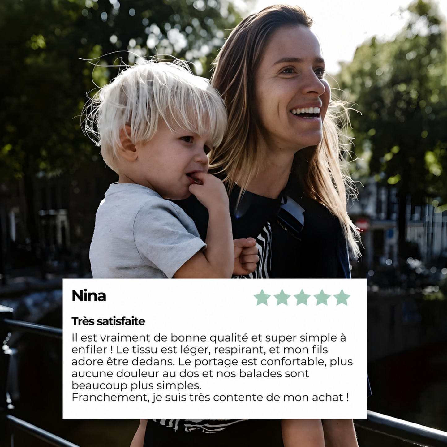 Porte-bébé sling — HelloBiboo