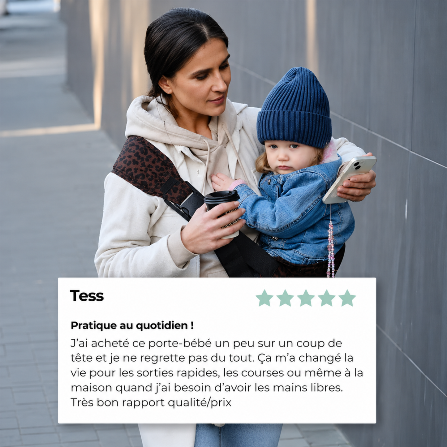 Porte-bébé sling — HelloBiboo