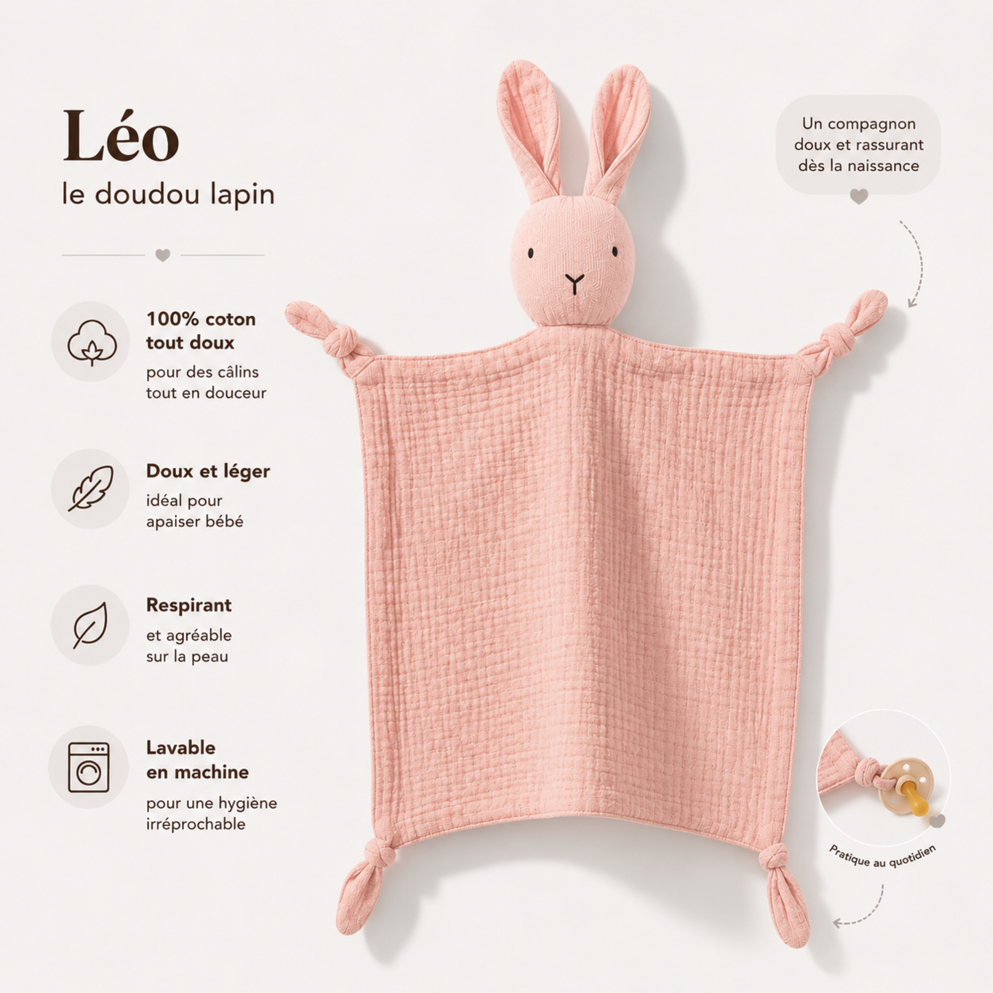 Bunny Comforter 100% Cotton