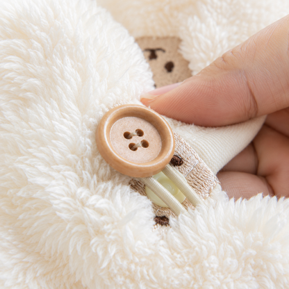 Fleece cape coat