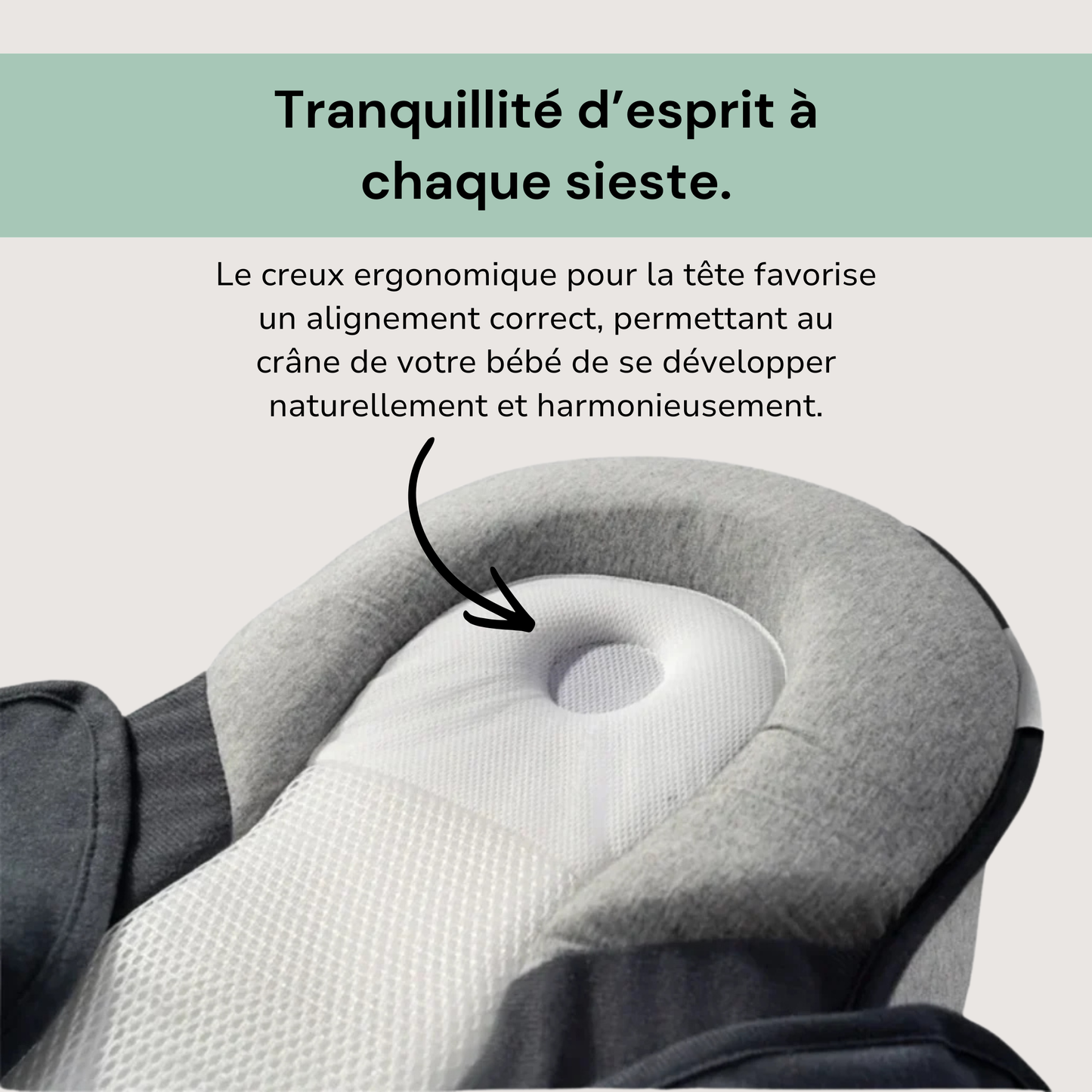 Plan incliné anti-reflux & anti-coliques pour bébé