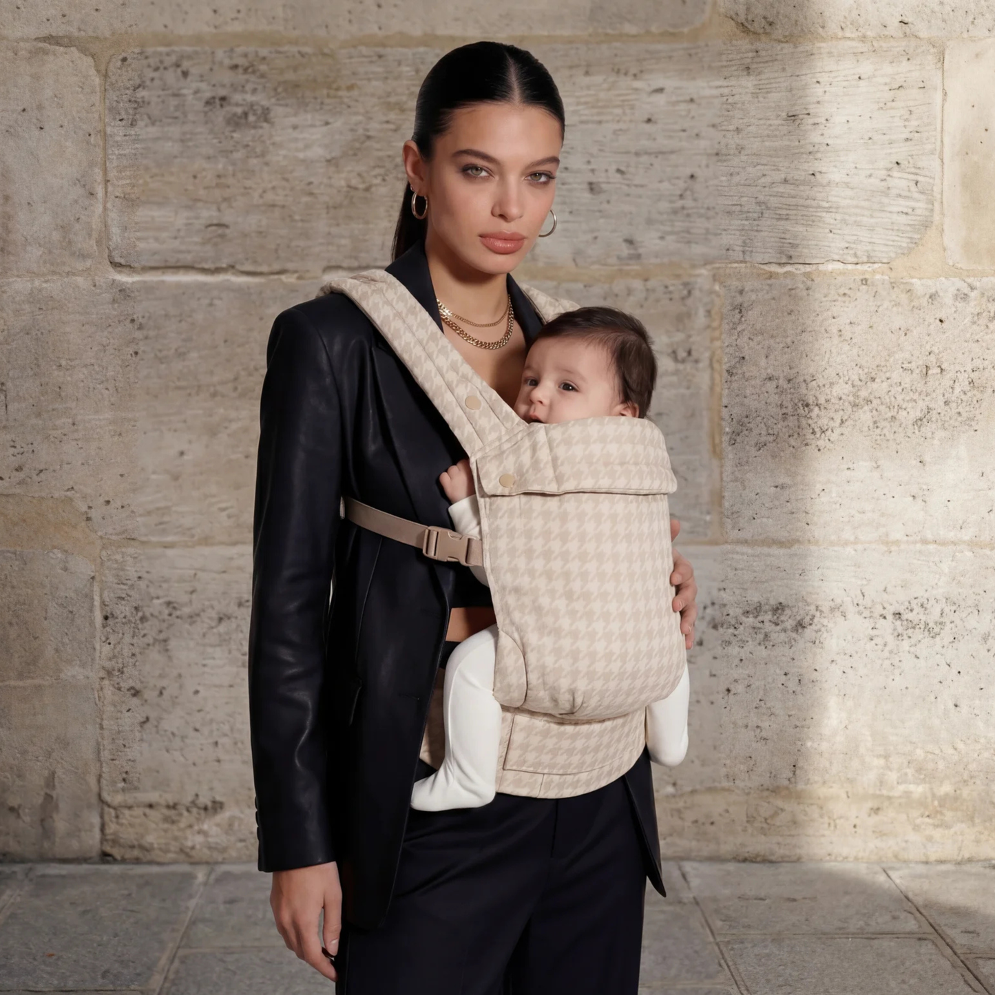 Porte-bébé HelloBiboo Koala — Pied-de-poule