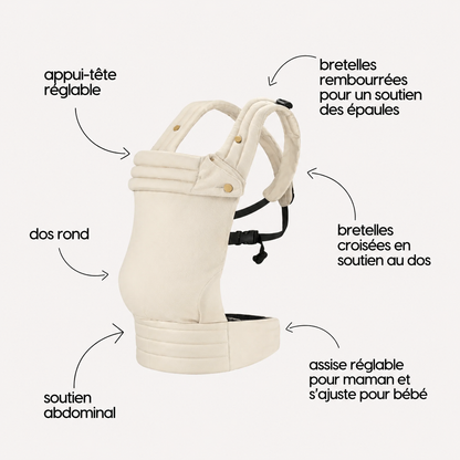 Porte-bébé HelloBiboo Koala — Ivoire
